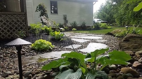 Marshy mess turned usable living space