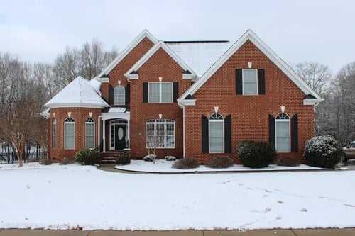 Professionally designed residential landscape