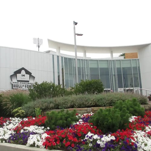 Pro Football Hall of Fame landscaping project