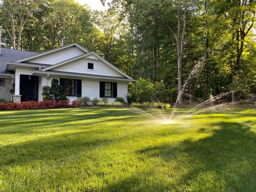 irrigation installation