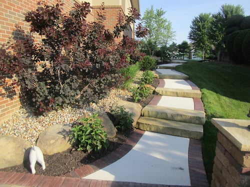 Low-Maintenance Curb Appeal steps