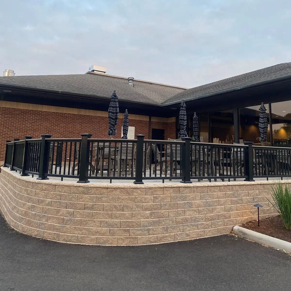 Retaining walls and railings