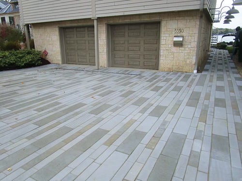 driveway after upgrade