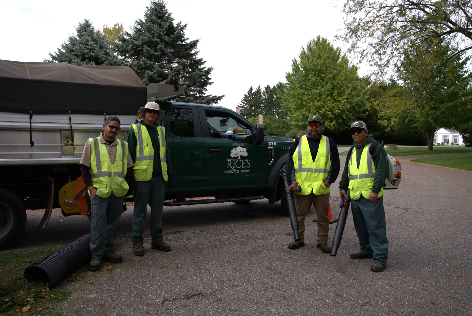 Professionally landscaped residential property