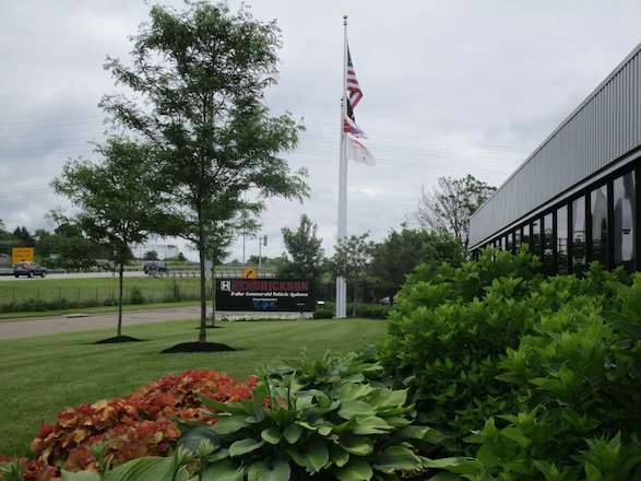 Front of Hendrickson Corporate Office Landscaping-1