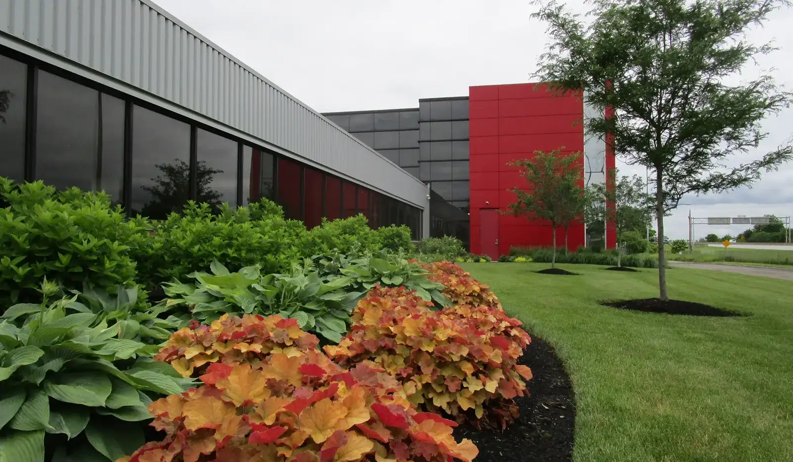 Hendrickson International landscaping project