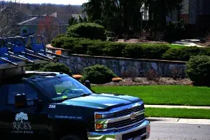 North Canton estate landscape design