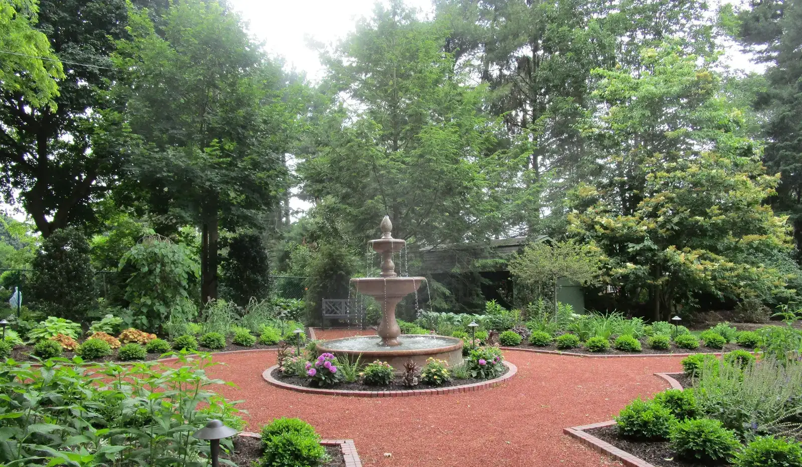 Parterre Garden with Fountain