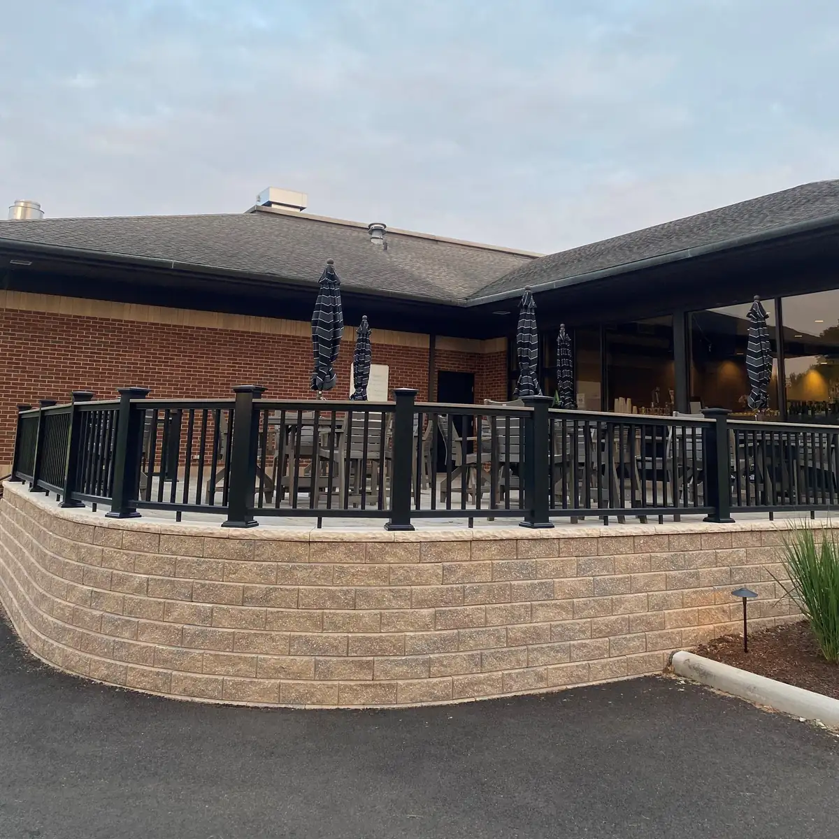 Retaining walls and railings