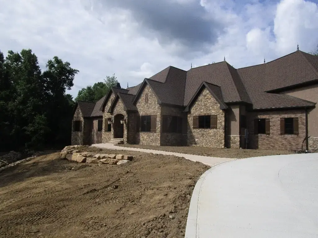 Rustic Retreat before landscape improvements