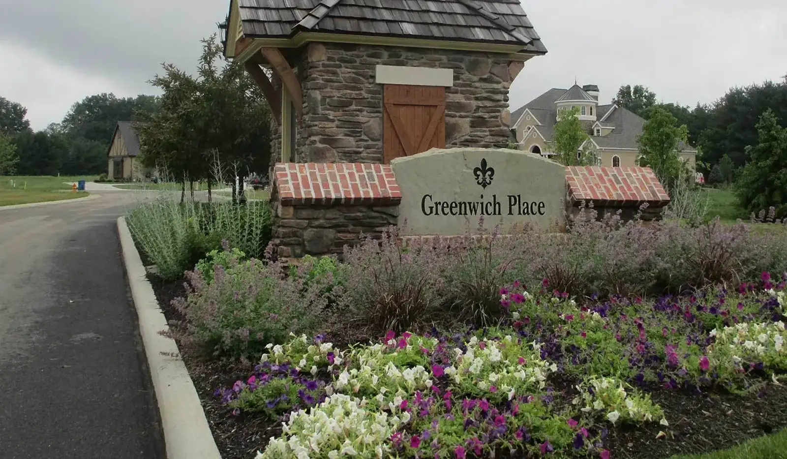 Greenwich place landscaping project